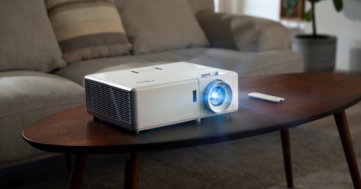 Optoma aims for lights-on movie watching with UHZ50 4K laser projector