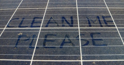 Ultra-thin coating makes for self-cleaning solar panels
