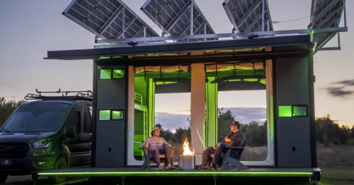 It couldn't possibly get any more off-grid than the EO Canopy