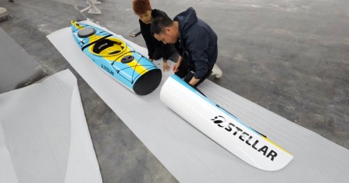 Stellar brings lightweight composite construction to modular kayaks