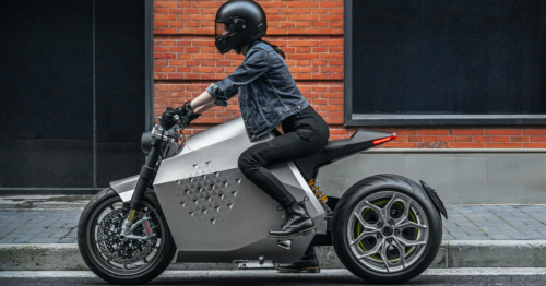 Da Vinci DC100, a self-balancing electric motorcycle that will follow you around