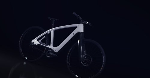 Minimalist mid-drive city ebike rolls with carbon fiber and Bosch power