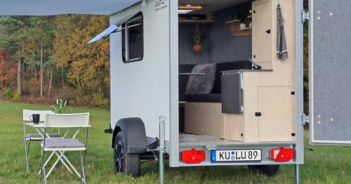 Tiny cube camper might be the stealthiest nano-home money can buy