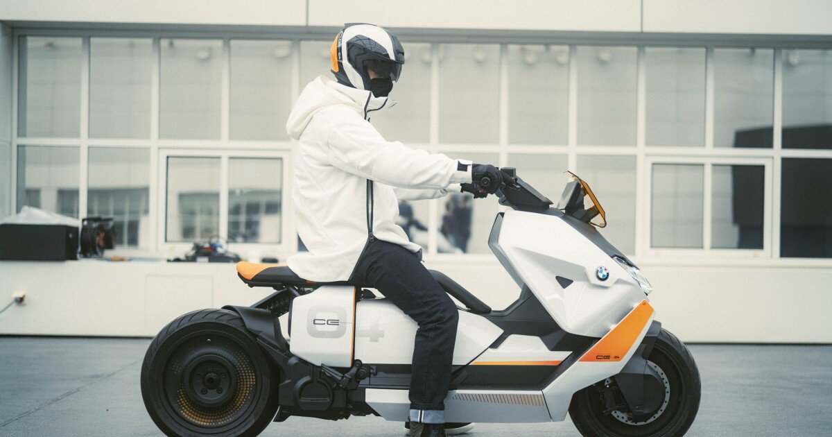 BMW's electric future-scooter is going to production within months