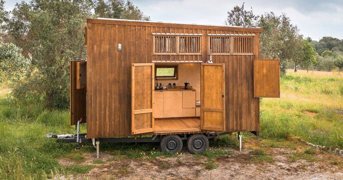 Impressively compact off-grid tiny house embraces timber's beauty