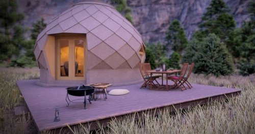 Zome home is designed to last, while staying eco-friendly