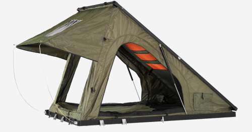$2,000 IO carbon fiber rooftop tent is as light and slim as they come