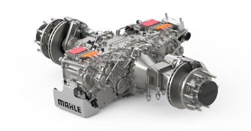 Remarkable dual-motor powertrain runs all day at 92% peak power