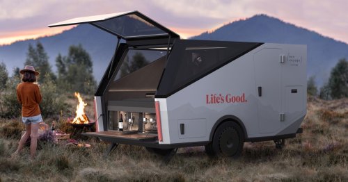 LG hits CES with a cutting-edge, portable ... camping trailer!?