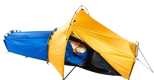 Polarmond sleep system rolls three camping essentials into a warm personal cocoon