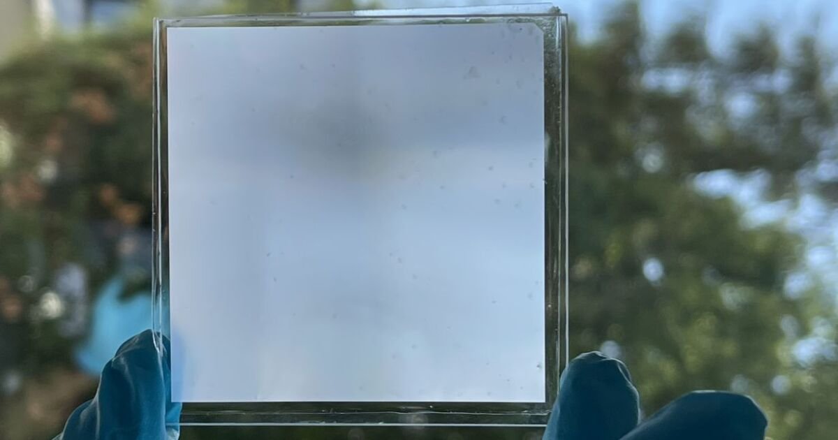 More transparent than glass, new material cools rooms and self-cleans