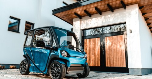 $6,500 Squad solar-electric microcar makes its official entrance