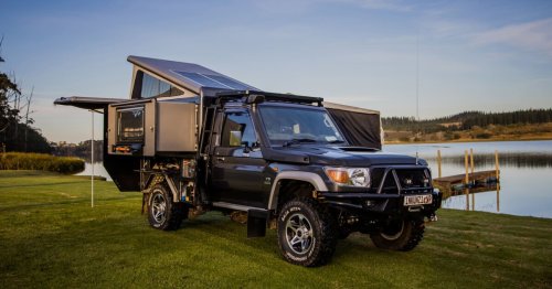Inkunzi camper makes Toyota Land Cruiser one angry bull of a micro-RV