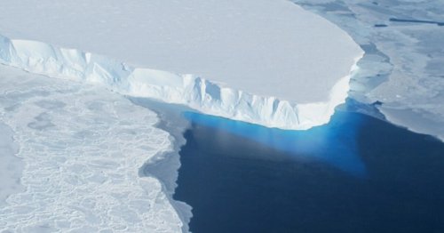 Widening of "doomsday glacier's" main ice stream would accelerate ice loss
