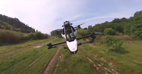 Jetson CEO takes his eVTOL on a commute to work