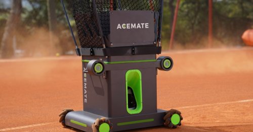 Tennis-training robot is ready to rally when you are