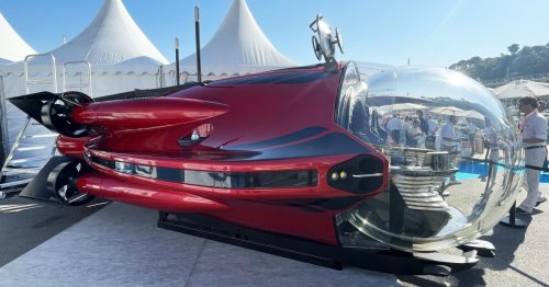 High-speed, super agile Super Sub shows up in the flesh at Monaco