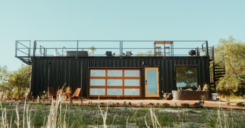 Luxury Shipping Container Based House Boasts Rooftop Deck With Hot Tub Flipboard