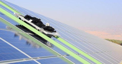 Israeli solar plant is now 100 percent self-cleaning