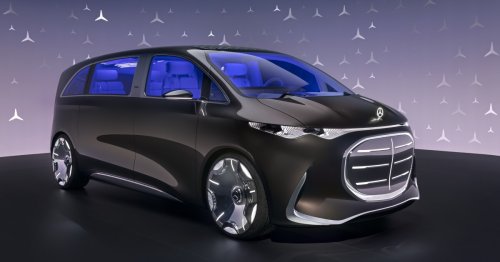 Mercedes concept is totally gonzo but still lives its best van life