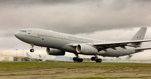 RAF makes world's first military flight entirely on sustainable fuel