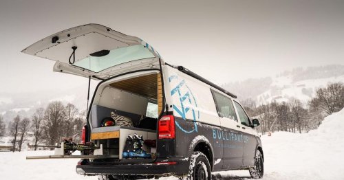 Bullifaktur's rustic modules fit together to create your ultimate VW camper van