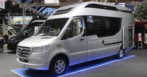La Strada goes beyond the van with plus-sized monocoque camper van