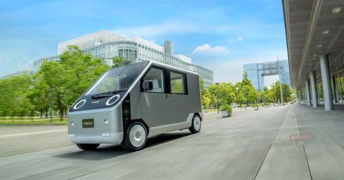 Cute Japanese electric kei van heading to the US in 2025
