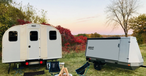 GoSun's solar-powered camper trailer pops up in under 10 minutes