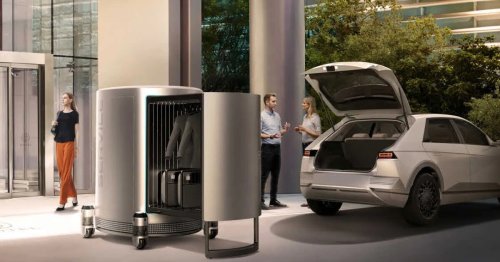 Hyundai's Plug & Drive system would make inanimate objects mobile
