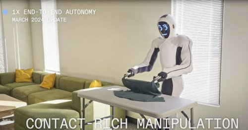 Video: 1X shows wild month-on-month acceleration in humanoid autonomy