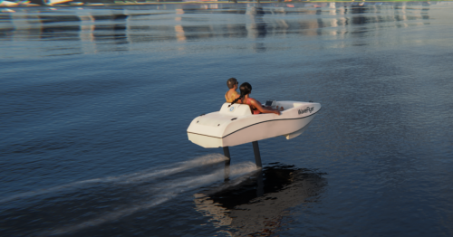 Electro Nautic Opens Pre-orders On A Wave-skimming Hydrofoil For Two ...