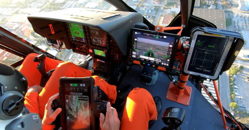 Airbus' FlightLab flies itself while pilot rides shotgun with a tablet