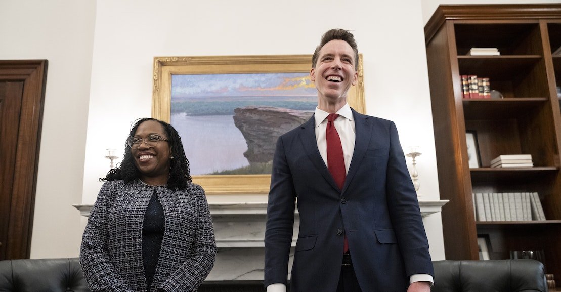 What Josh Hawley Would Bother to Learn About Ketanji Brown Jackson If He Weren’t Such a Demagogue