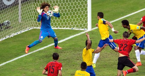 Guillermo Ochoa's Spectacular Saves, In GIFs