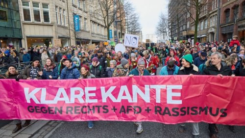 Demo-Termine aktuell im April 2025: In welchen Städten gibt's ab 1.4. Demos gegen AfD, Menschenhass und rechte Hetze?