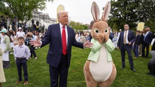 Donald Trump: US-Präsident vom Osterhasen verprügelt - Bizarres KI-Video verspottet Trump