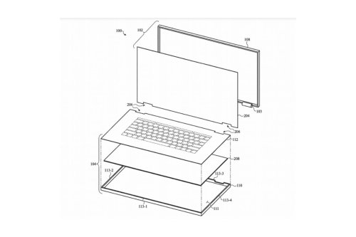 In Photos: Patent Hints Apple May Be Rethinking Keyboards for Its MacBook Laptops