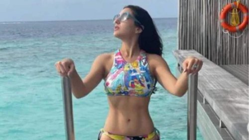 Missing the Wind in My Hair': Sara Ali Khan Wants Another Maldives Vacation