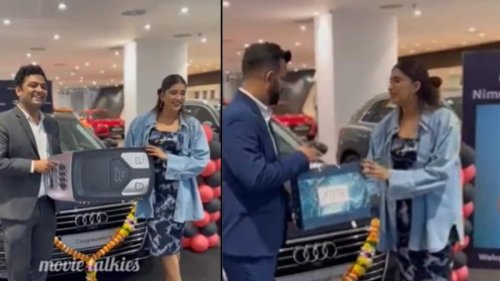 Nimrit Kaur Ahluwalia Treats Herself To A Lavish New Audi; Watch