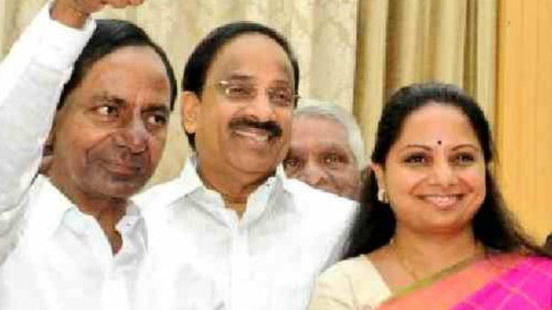 As KCR Launches BRS for National Foray, Absence of Life of The 'Party'—Daughter Kavitha—Sparks Buzz of Tiff