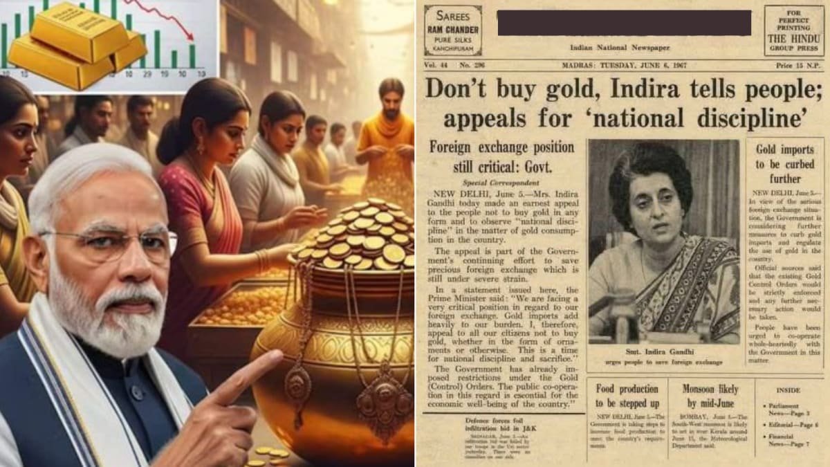 Did Indira Gandhi Tell Indians Not To Buy Gold? 'Fake' Clipping, Real History, And Why It Matters Now