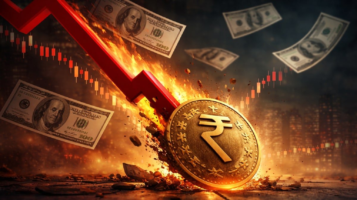 Rupee Breaches 95 For The First Time: Know Key Factors Why It Lost Early Gains To Hit New Record Low