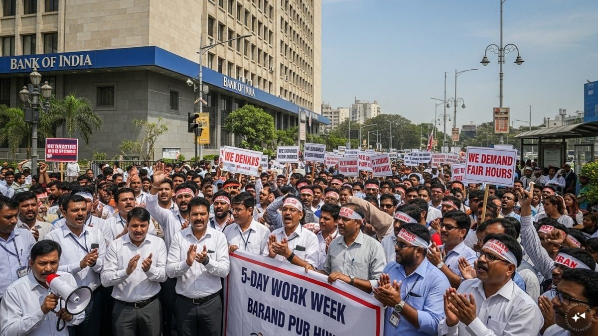 Banks May Shut For 4 Days, As Employees Call For Strike Demanding Five-Day Week