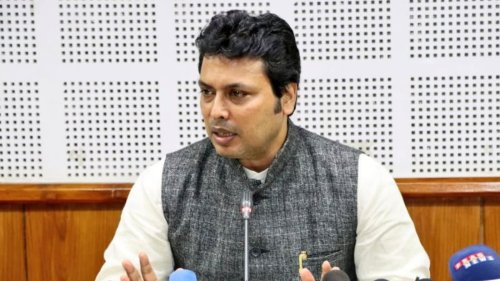 'No Mosques Burnt, No Person Died': Biplab Kumar Deb Says Tripura Violence Sorted in Very Short Time