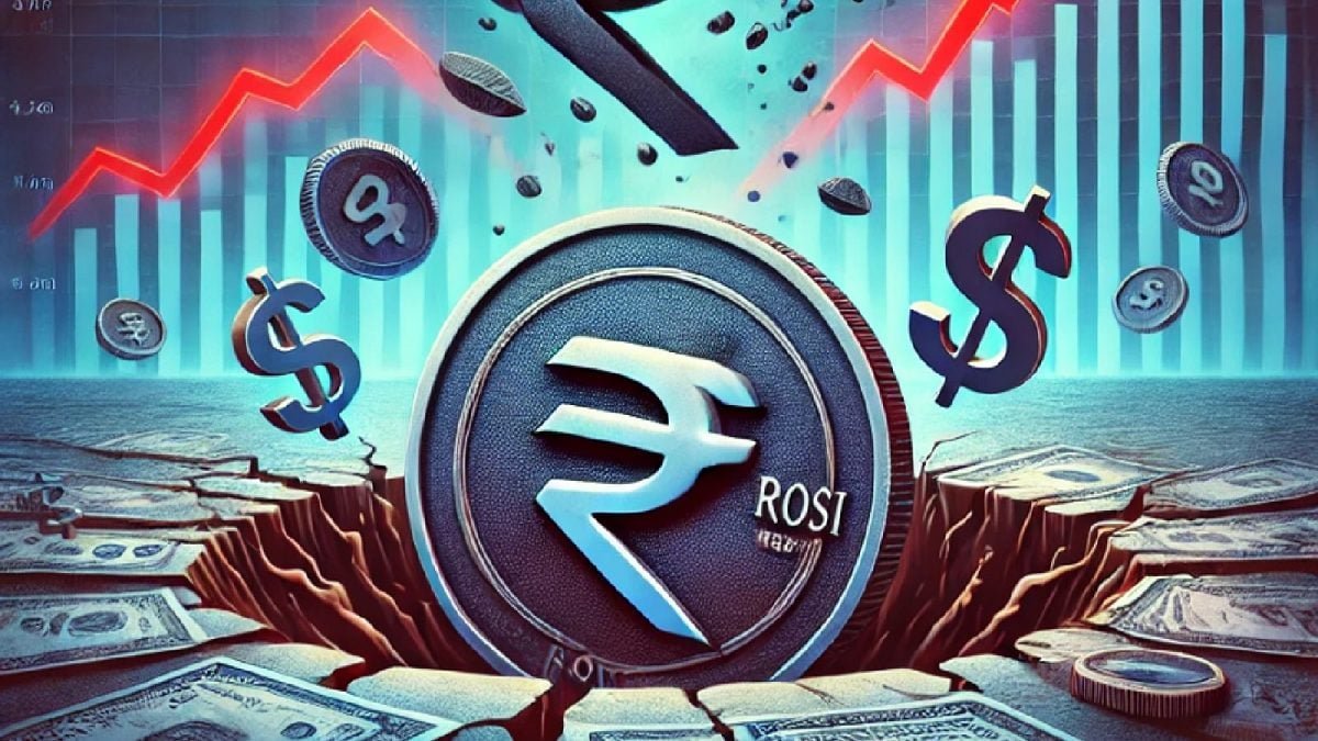Rupee Falls 25 Paise To Close At A Record Low Of 90.74 Against US Dollar On Monday