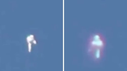 UFO Or Cross-Sign? Mysterious Object Spotted Flying Over California's Skies