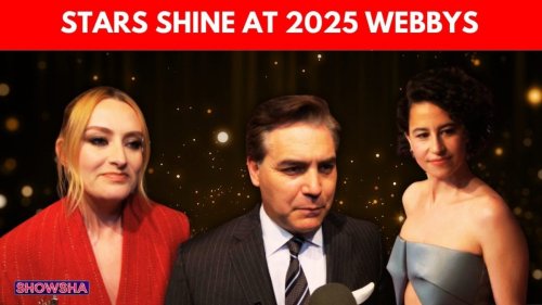 Ilana Glazer, Jim Acosta & Amelia Dimoldenberg Dazzle At 2025 Webby Awards In NYC | N18G