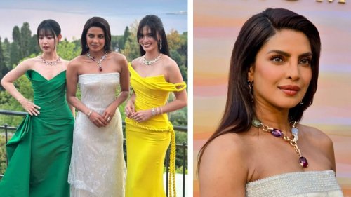 Priyanka Chopra Dazzles in Bvlgari’s New Polychroma Collection at Glamorous Sicily Event