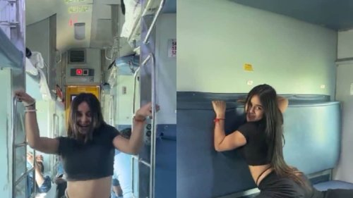 Viral Video Shows Woman's Belly Dance on Moving Train And Internet Just Wants it to Stop
